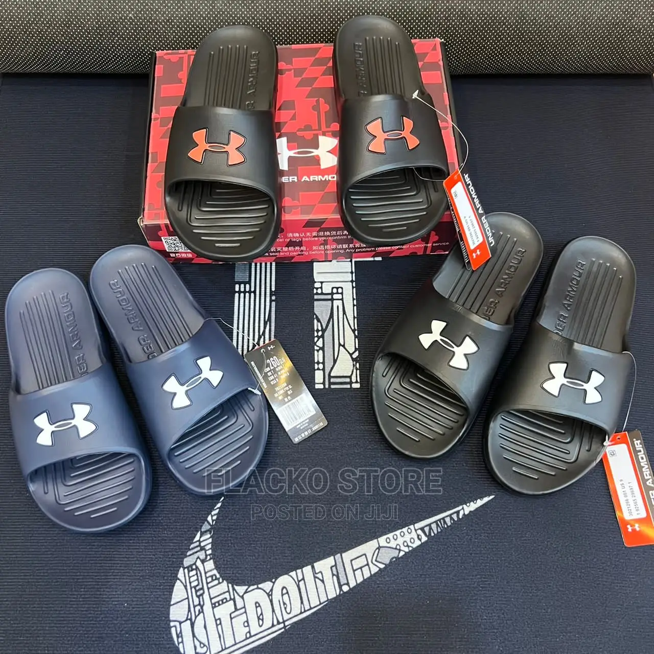 Original Under Amour Rubber Slides