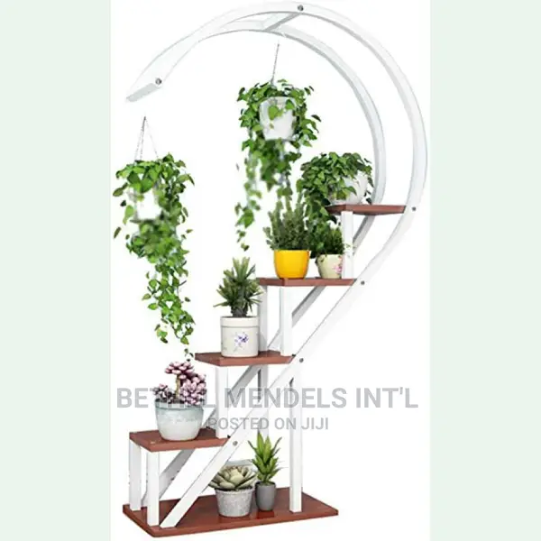 Metal Flower Stands/Rack/Storage Double Heart | Wholesale