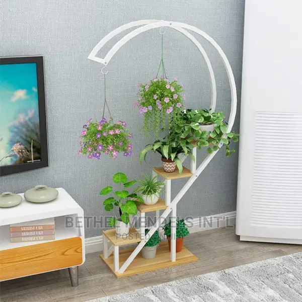 Metal Flower Stands/Rack/Storage Double Heart | Wholesale