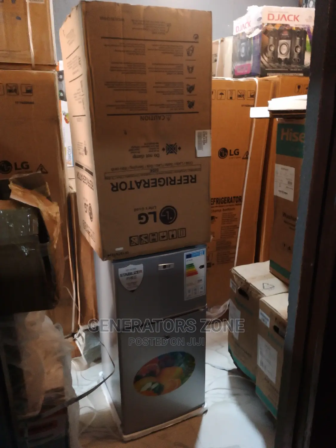 Quality Freestanding LG Gs-141sq Top Freezer Fridge