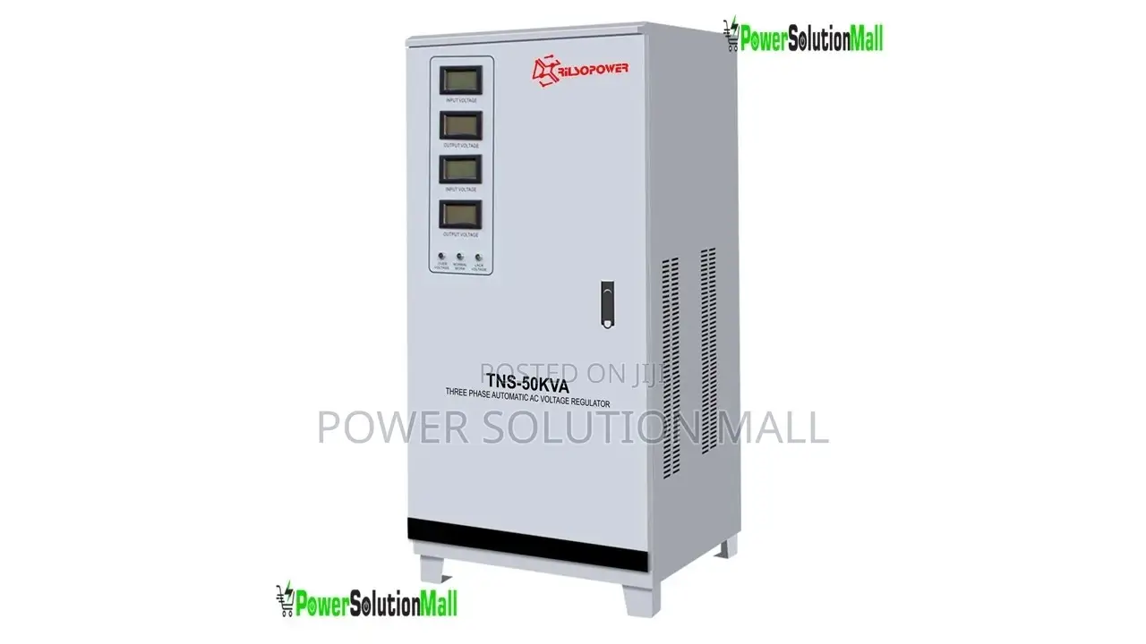 50KVA 3-Phase Rilsopower Servo Stabilizer With 18 Months War