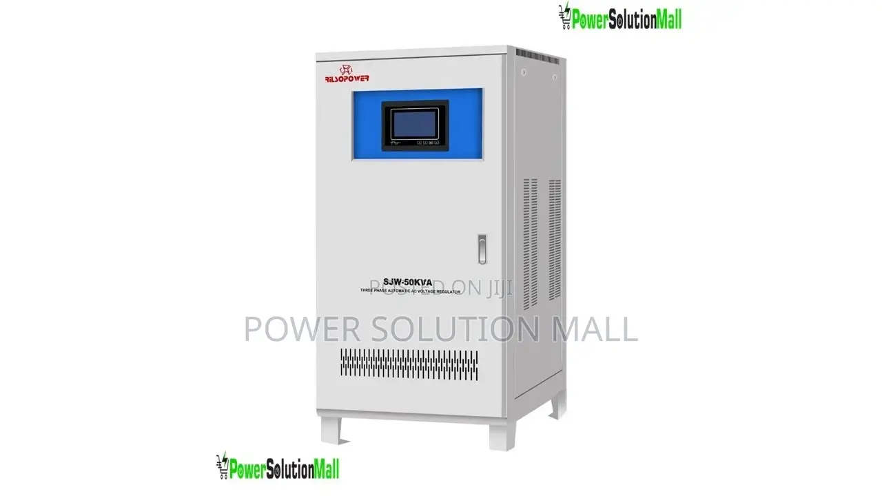 50KVA 3-Phase SJW-SERIES Rilsopower Servo Stabilizer With 18