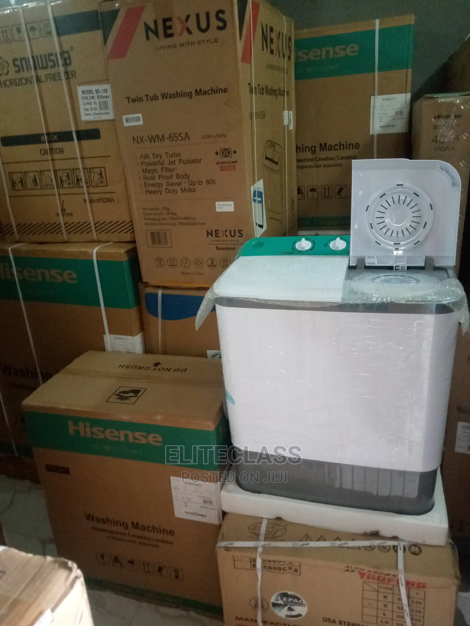 Brand-New Hisense 5kg WSPA503 Twin-Tub Washing Machine