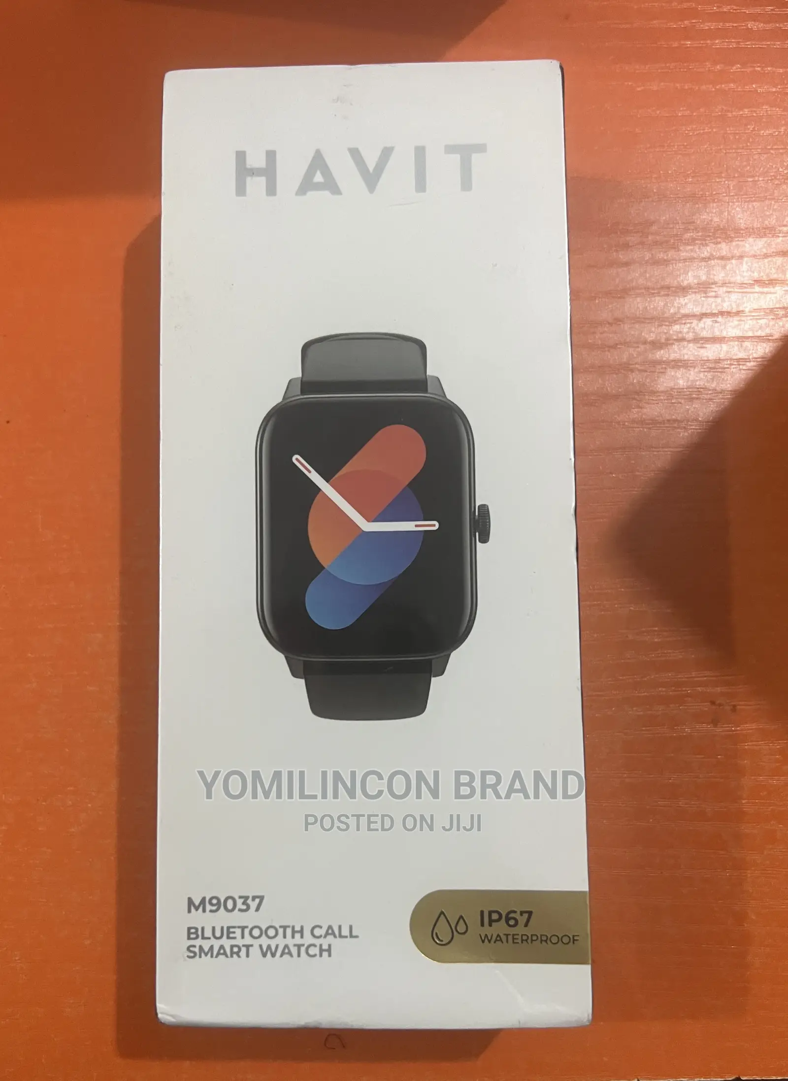 Havit M9037 Bluetooth Call Smart Watch - Black