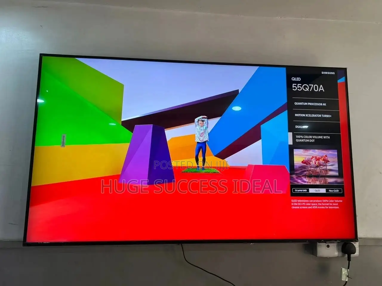 Samsung 55-Inch Class Qled Q70A Uhd Quantum HDR Smart TV