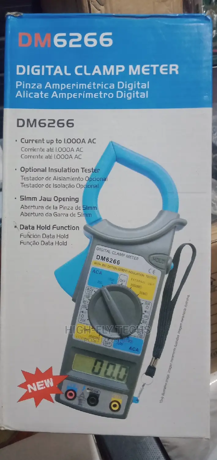 DM6266 Digital Clamp Meter