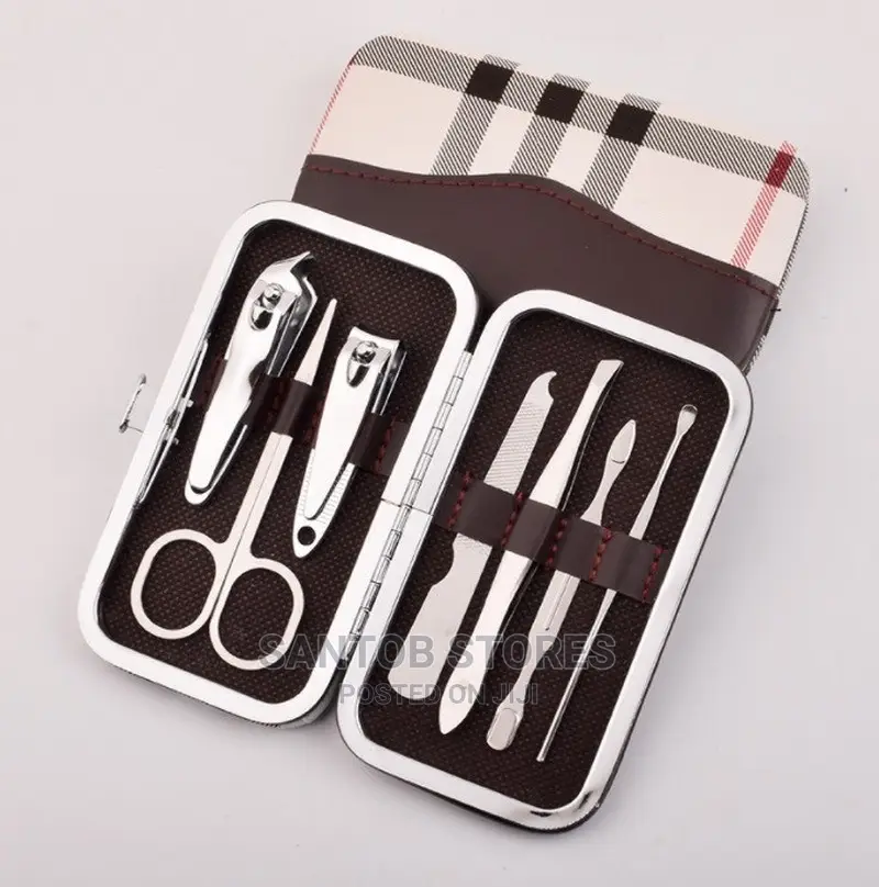7pcs Leather Pedicure and Manicure Set