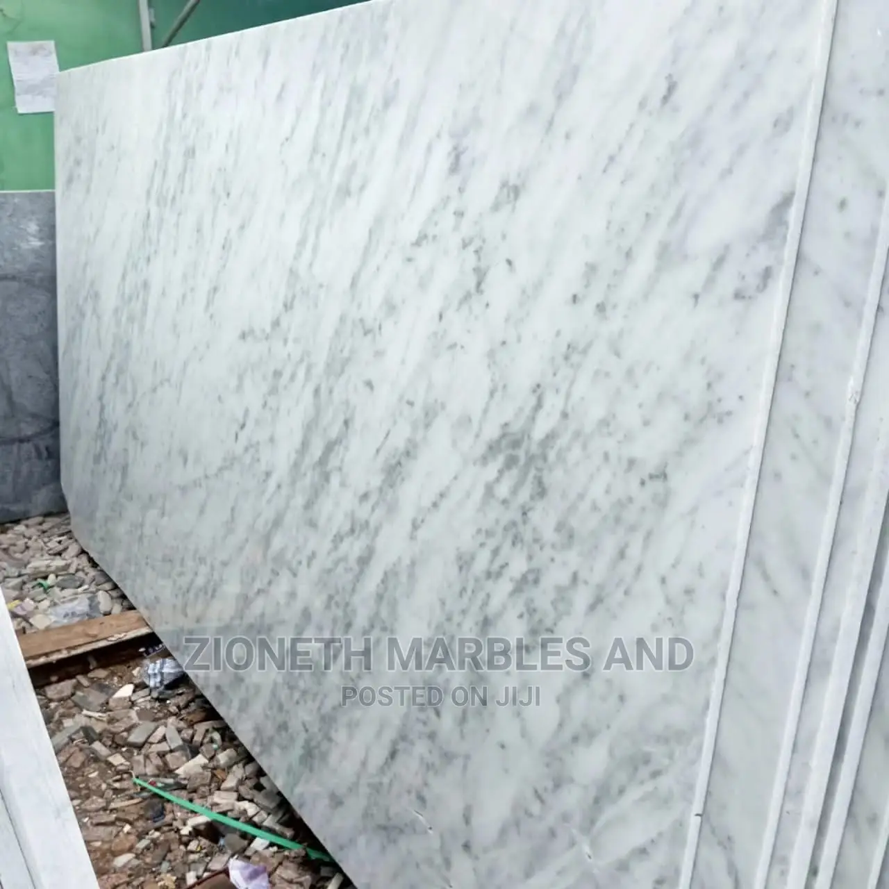 Italian Stone Carara White Marble Slab