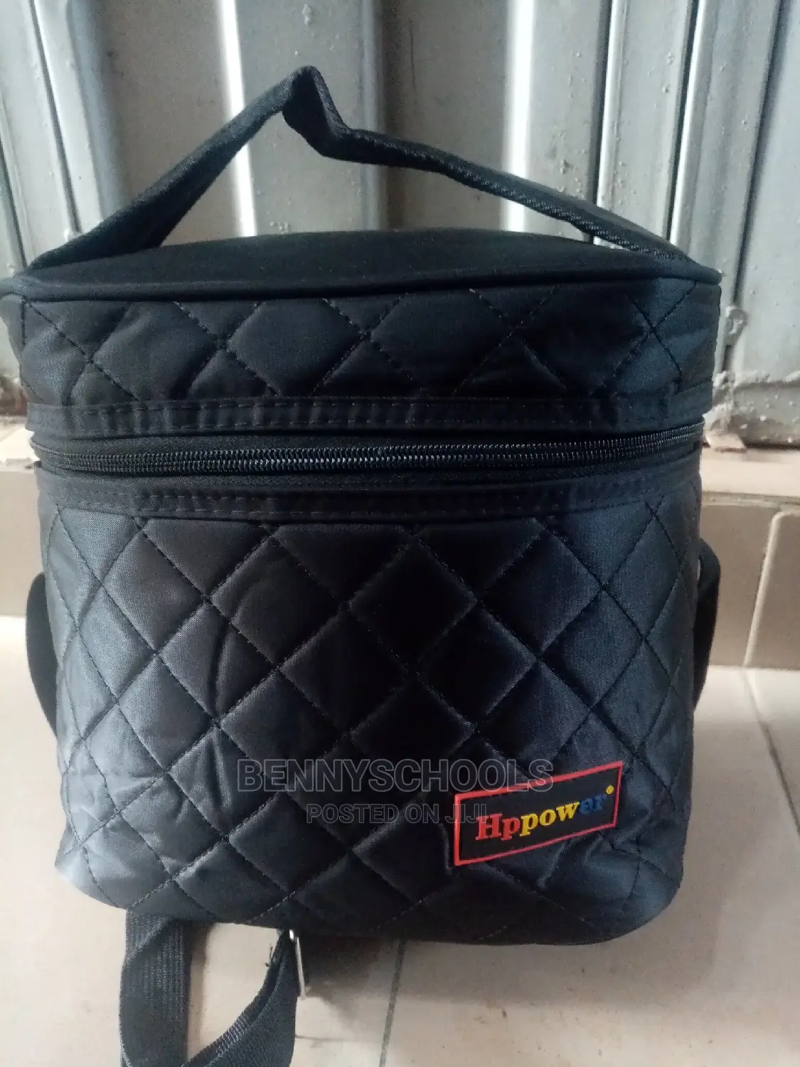 Black HP Power Black Lunch Bag