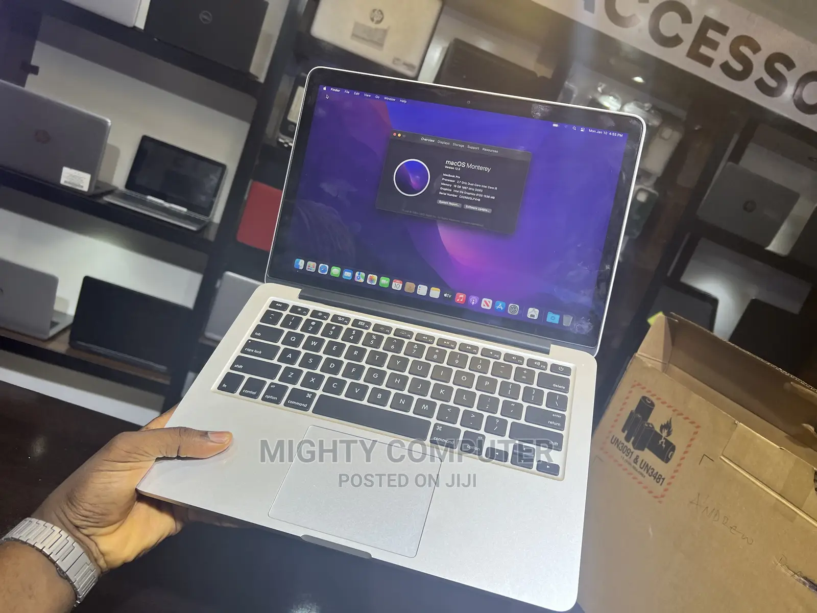 Laptop Apple MacBook Pro 2015 16GB Intel Core I5 SSD 512GB