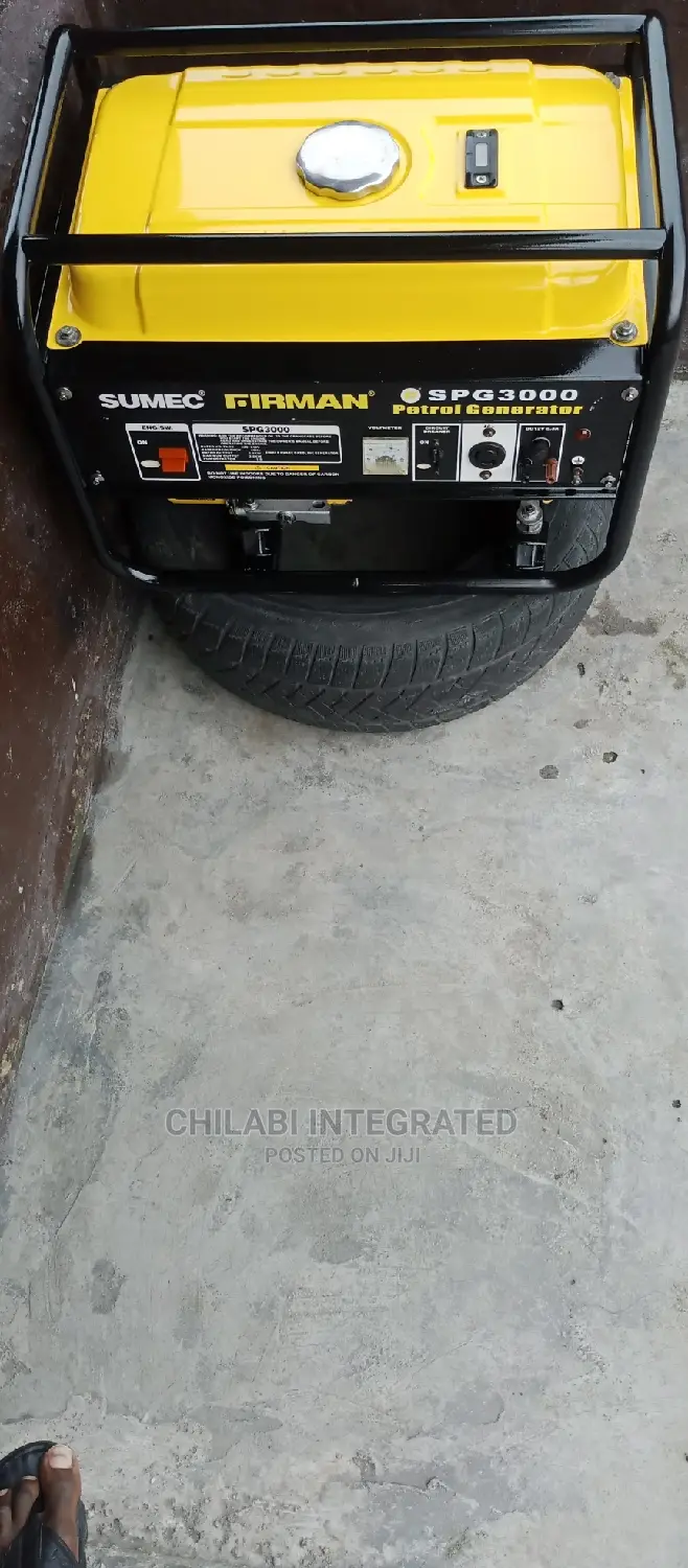 Few Months Old Seminew 2.8KVA SUMEC FIRMAN SPG3000 Generator