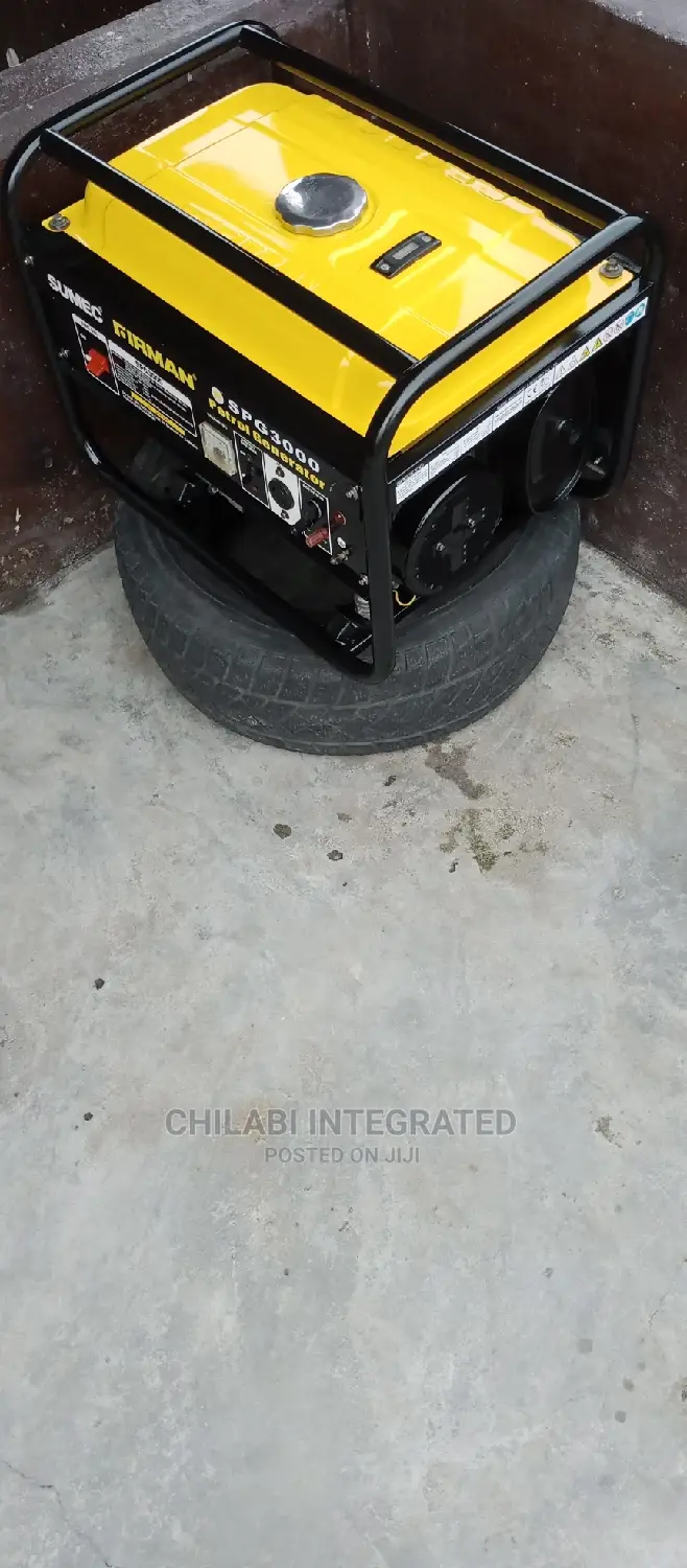 Few Months Old Seminew 2.8KVA SUMEC FIRMAN SPG3000 Generator