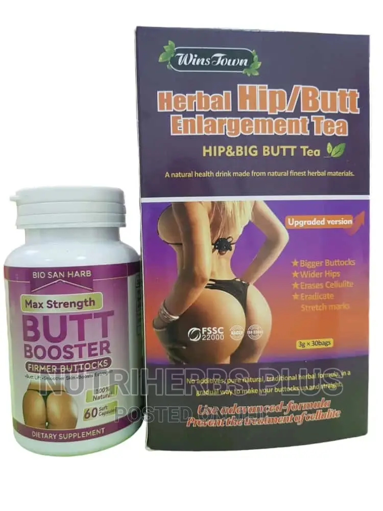 Butt Booster Capsule + Hip and Butt Enlargement Tea Good