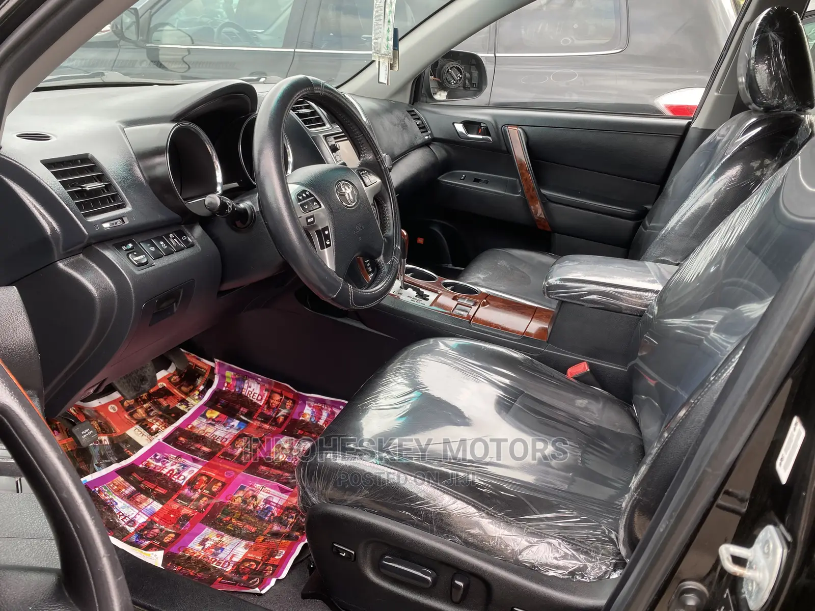 Toyota Highlander Limited 3.5l 4WD 2013 Black