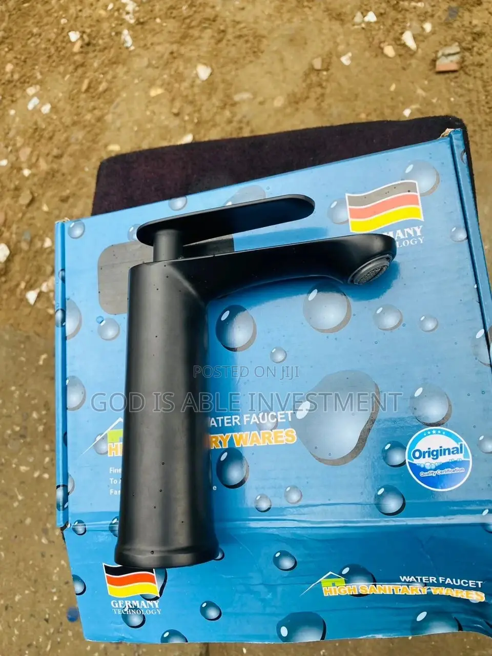 German Black Mixer Tap