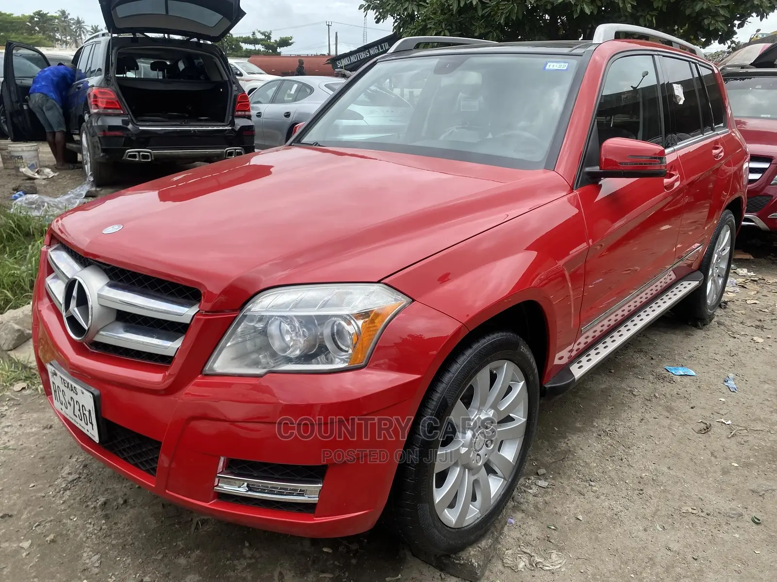 Mercedes-Benz GLK-Class 350 4MATIC 2011 Red