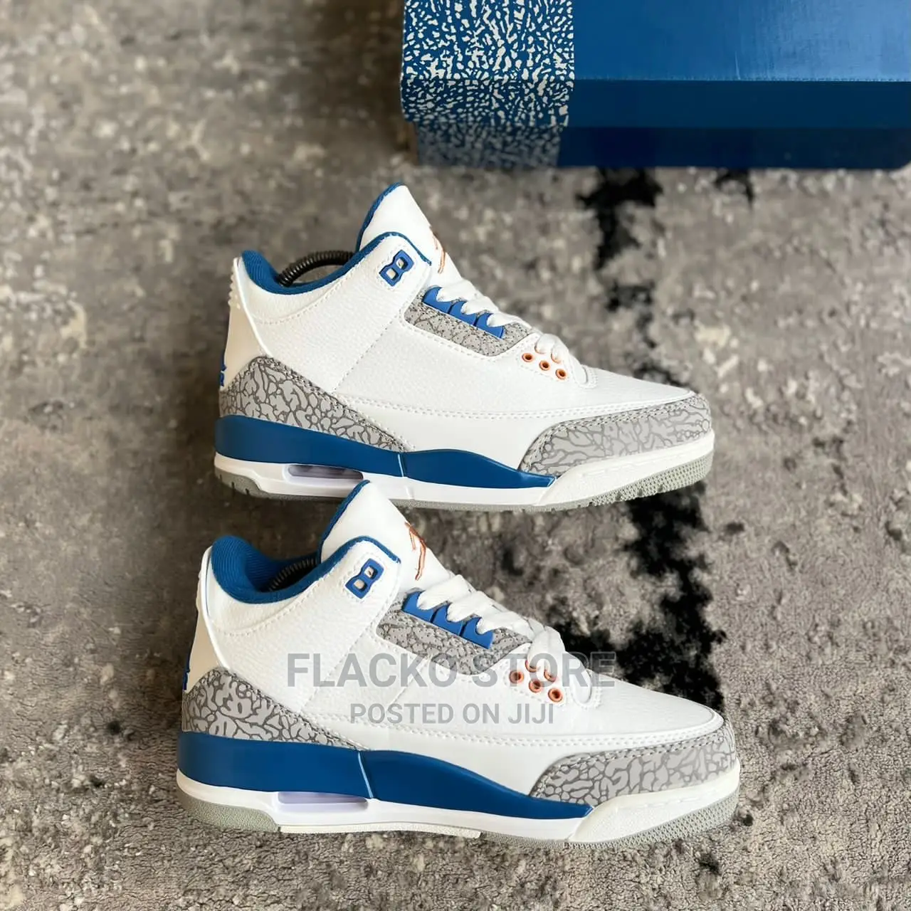 Original Air Jordan III Retro Wizards Sneakers