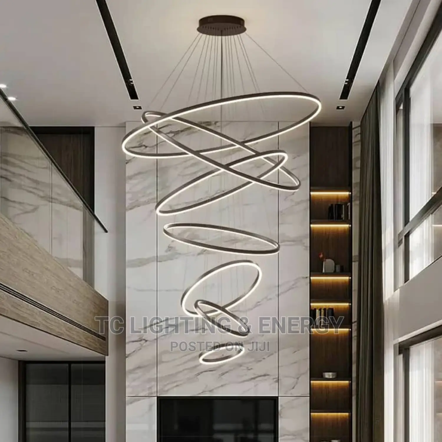 Staircase Led Chandelier