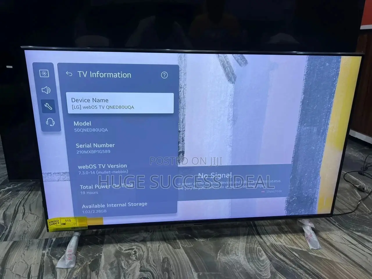 LG 50 Inch Class QNED80 Series LED UHD Smart Webos 22