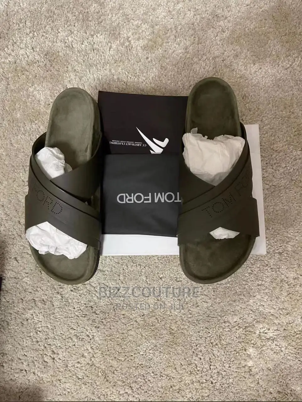 Original TOM FORD Slippers Available in Store