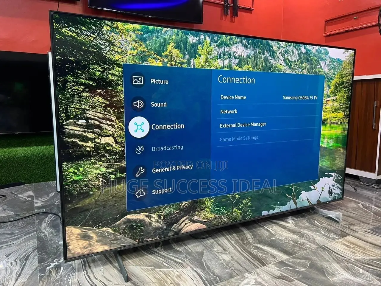 SAMSUNG 75-Inch Class Q60B Series Quantum HDR Smart TV