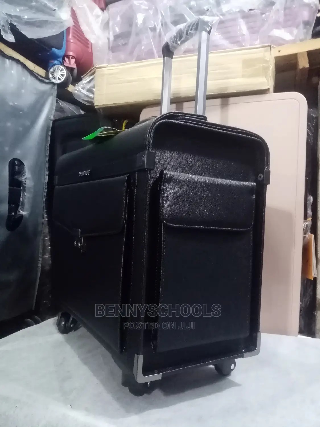 Leaves King Leather Briefcase Pilot Bag