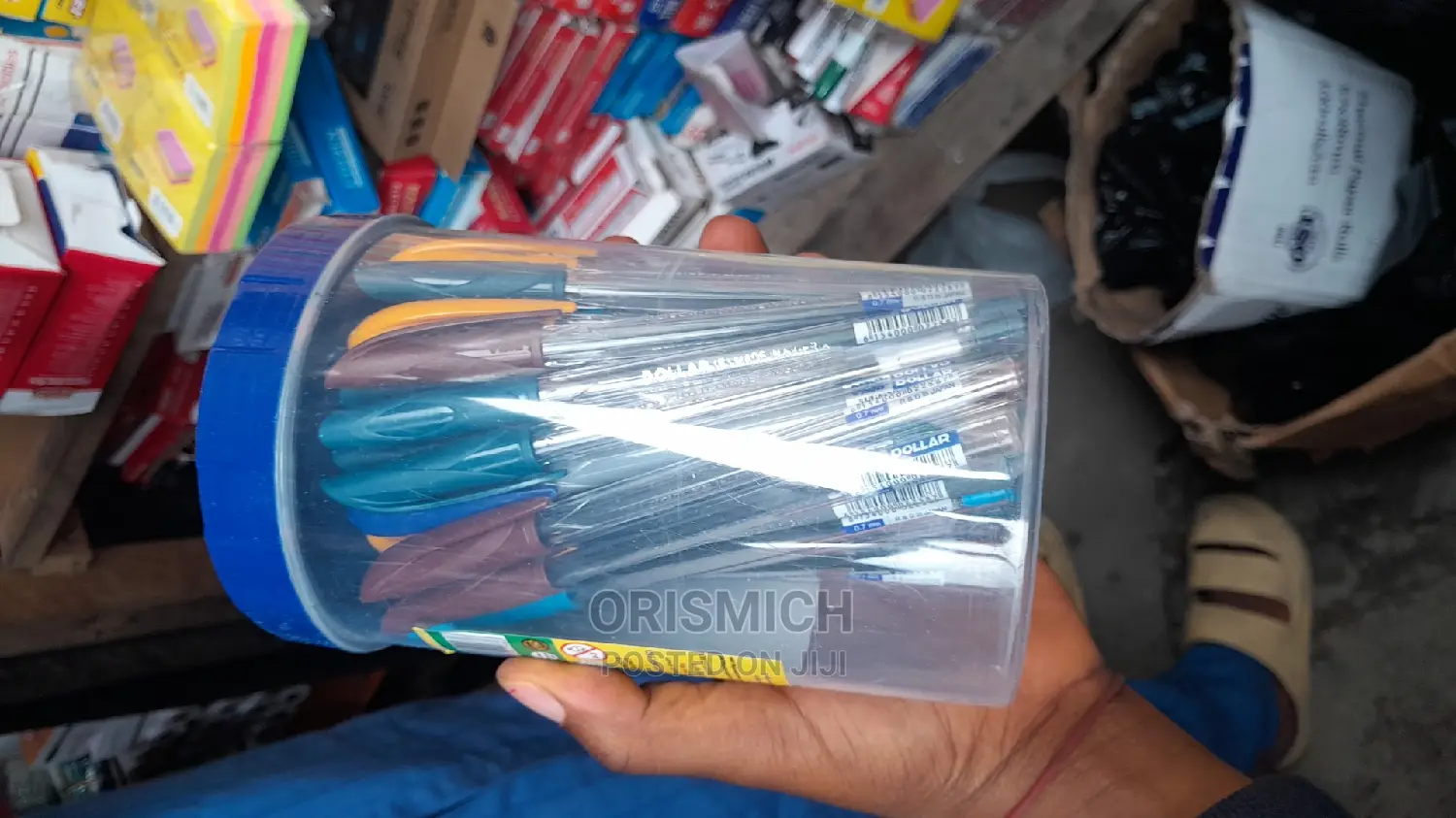 50pcs of Blue Pens