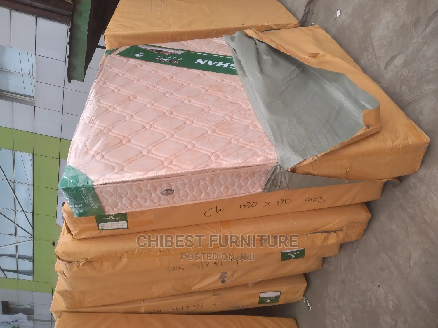 Quality Imported 6by6 10inches Winghan Spring Mattrass