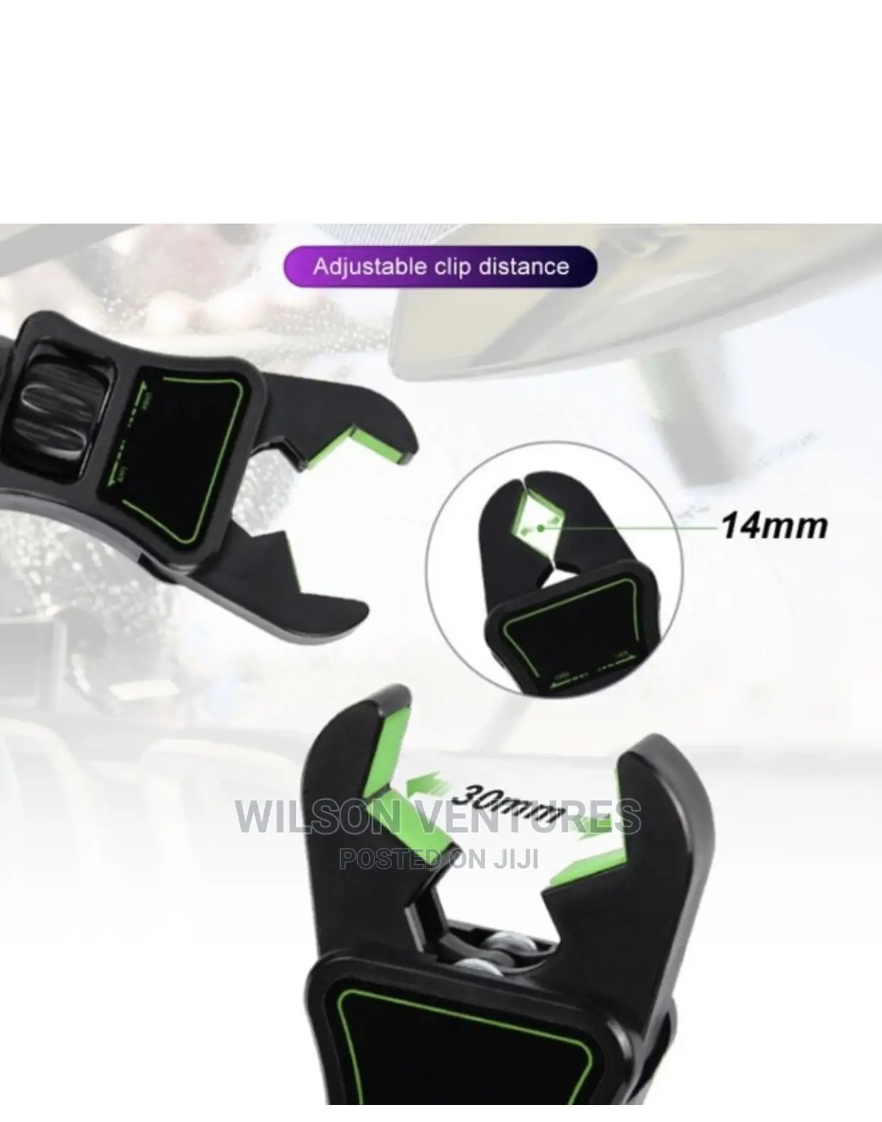 Rear View Mirror Phone Holder