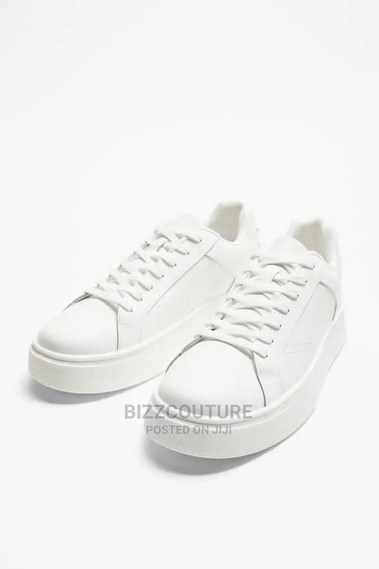 Original ZARA Leather Sneakers Available in Store