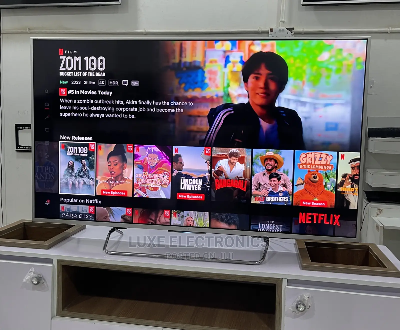 55 Inch Sony Android Uhd Hdr With Free Netflix Account