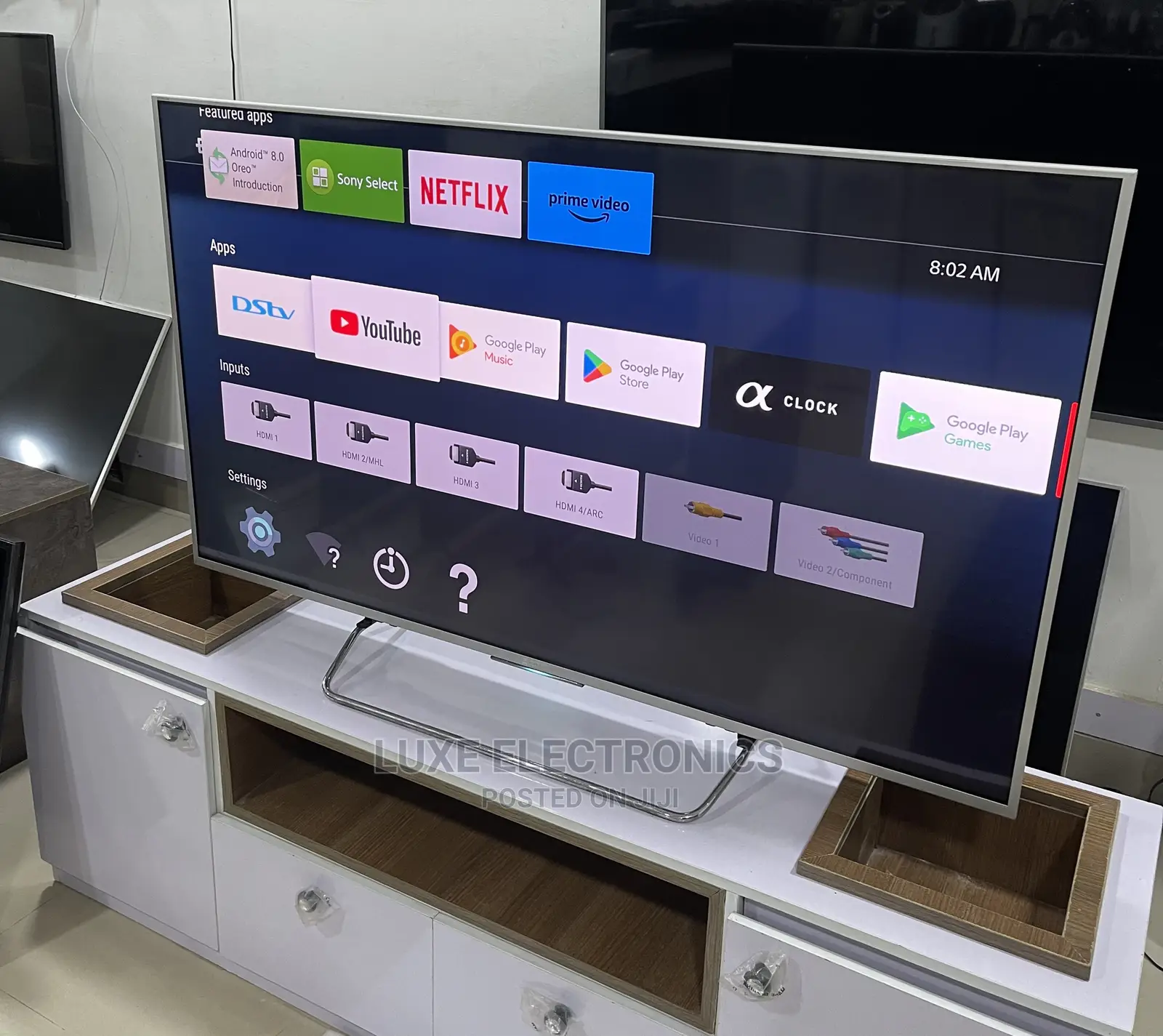55 Inch Sony Android Uhd Hdr With Free Netflix Account