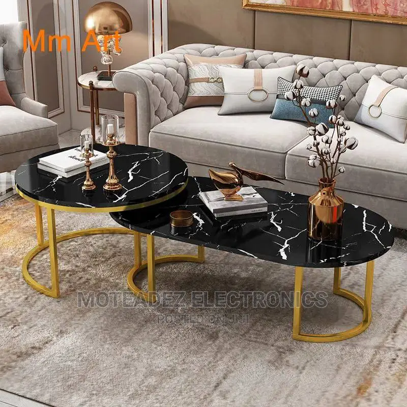 Big Size Executive Design 2 Top Center Table W/Strong Base