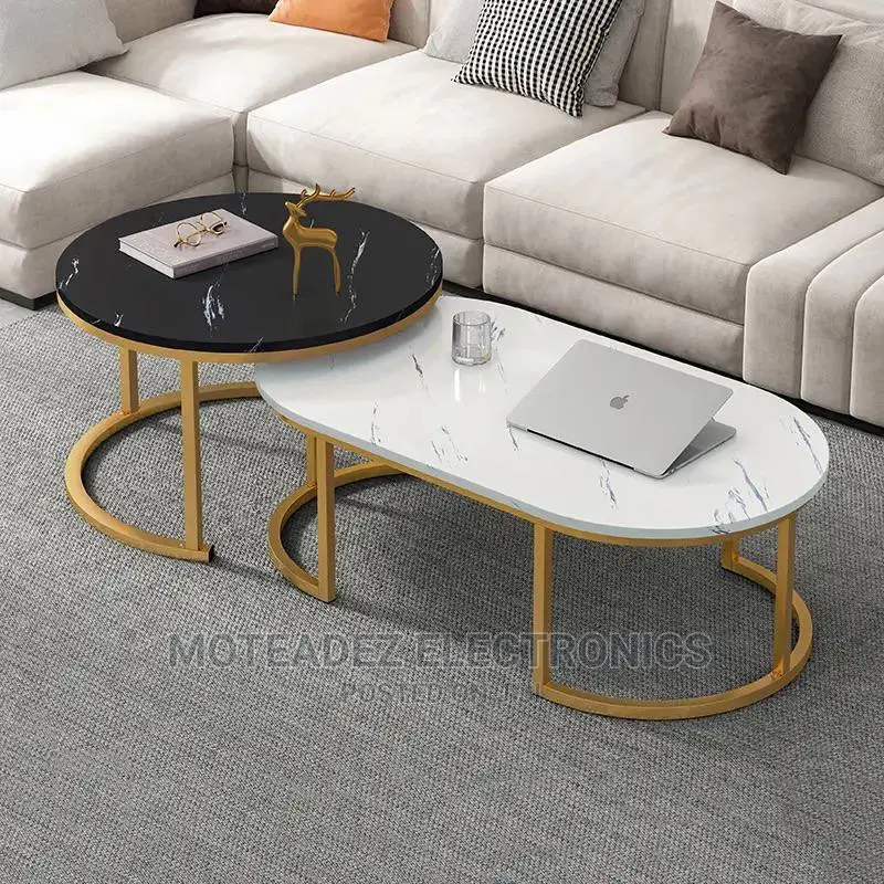 Big Size Executive Design 2 Top Center Table W/Strong Base