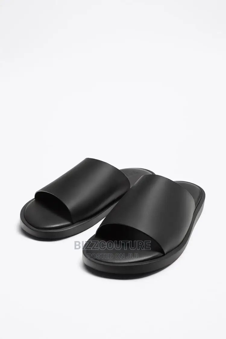 Original ZARA Leather Sole Slippers Available in Store