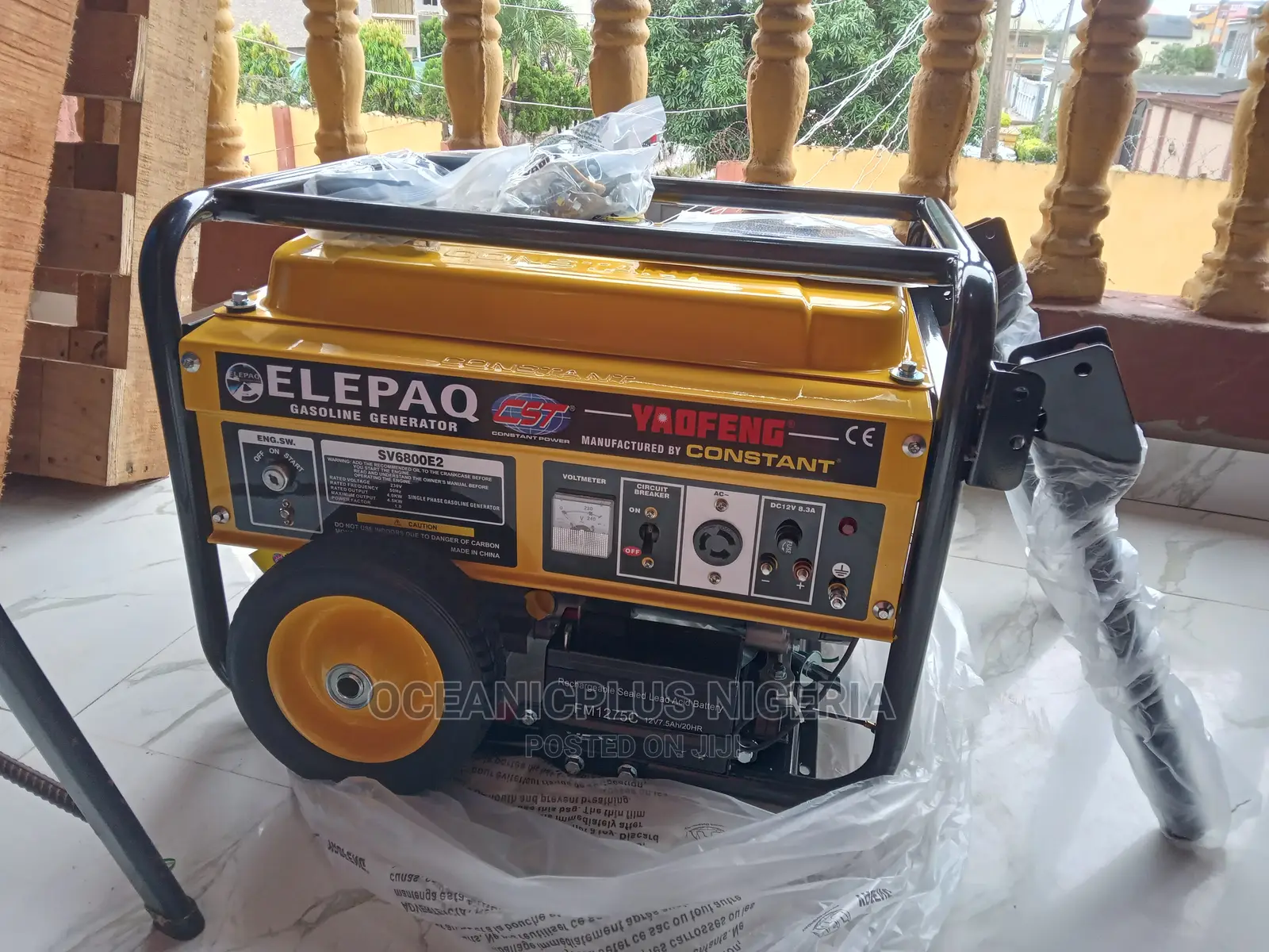 Qulity Elepaq Constant Sv6800e2 4.5kva Automatic Genarator