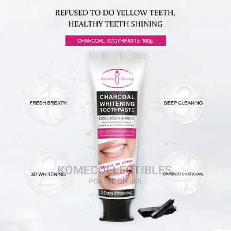 Charcoal Tooth Whitening Toothpaste