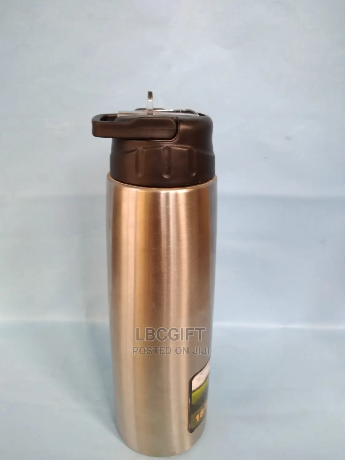 Steel Water Bottle With Straw (Wholesales Only)