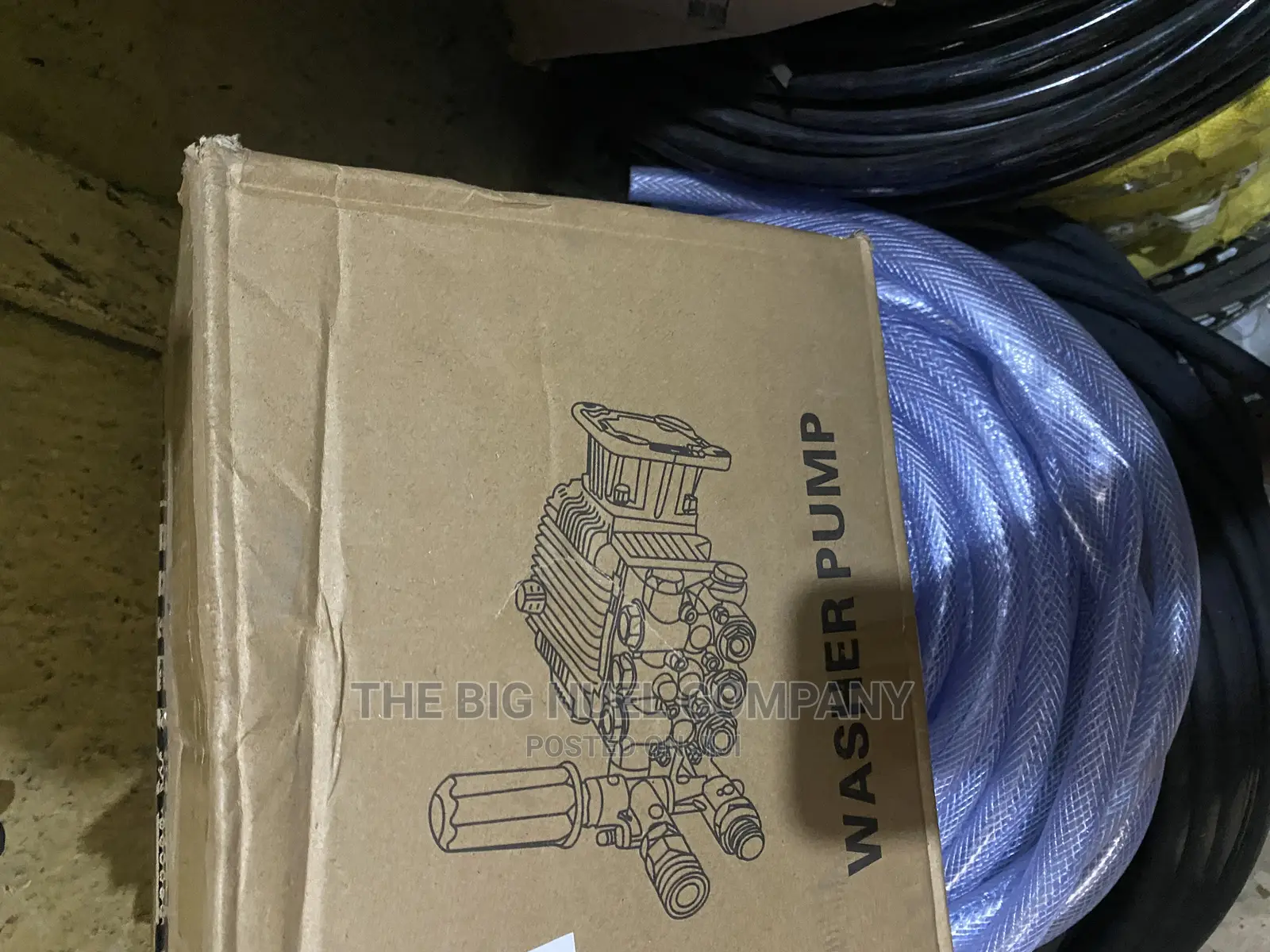 Original Lutian Pump for Pressure Washer Engine 7hp