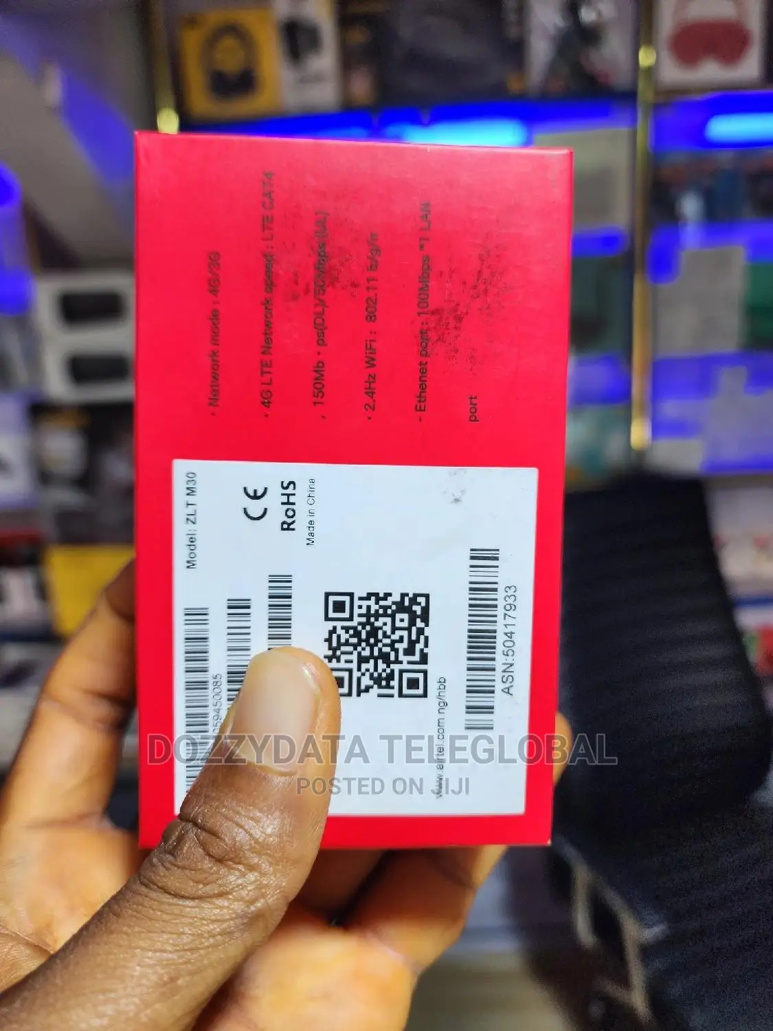 Airtel 4g Lte Mifi Wifi Internet Hotspot With 5gb Data Bonus