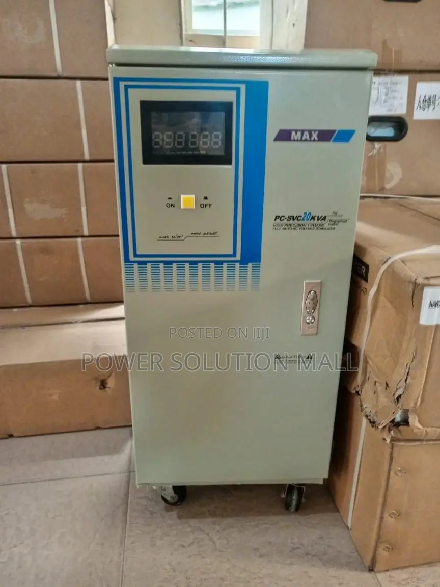 Max 20kva Single-phase Servo Stabilizer (90v-260v)