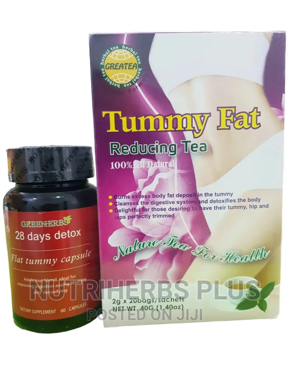 28 Days Detox + Tummy Fat Reducing Tea  Weight Loss