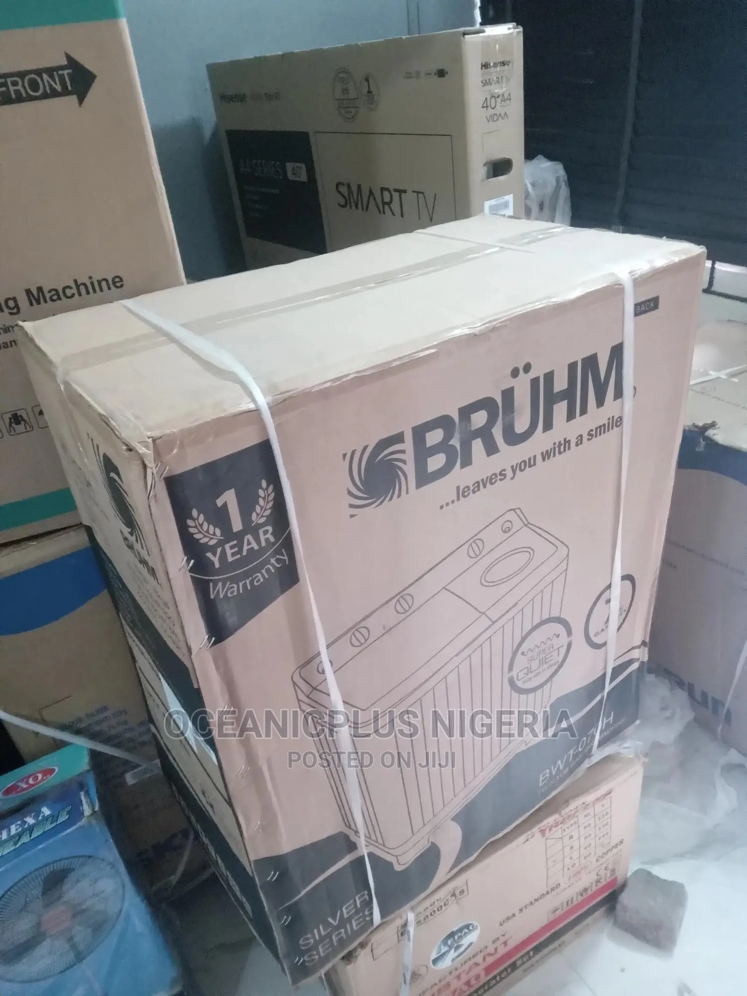 Classic Bruhm 7kg Top Loader Super Quiet Washing Machine
