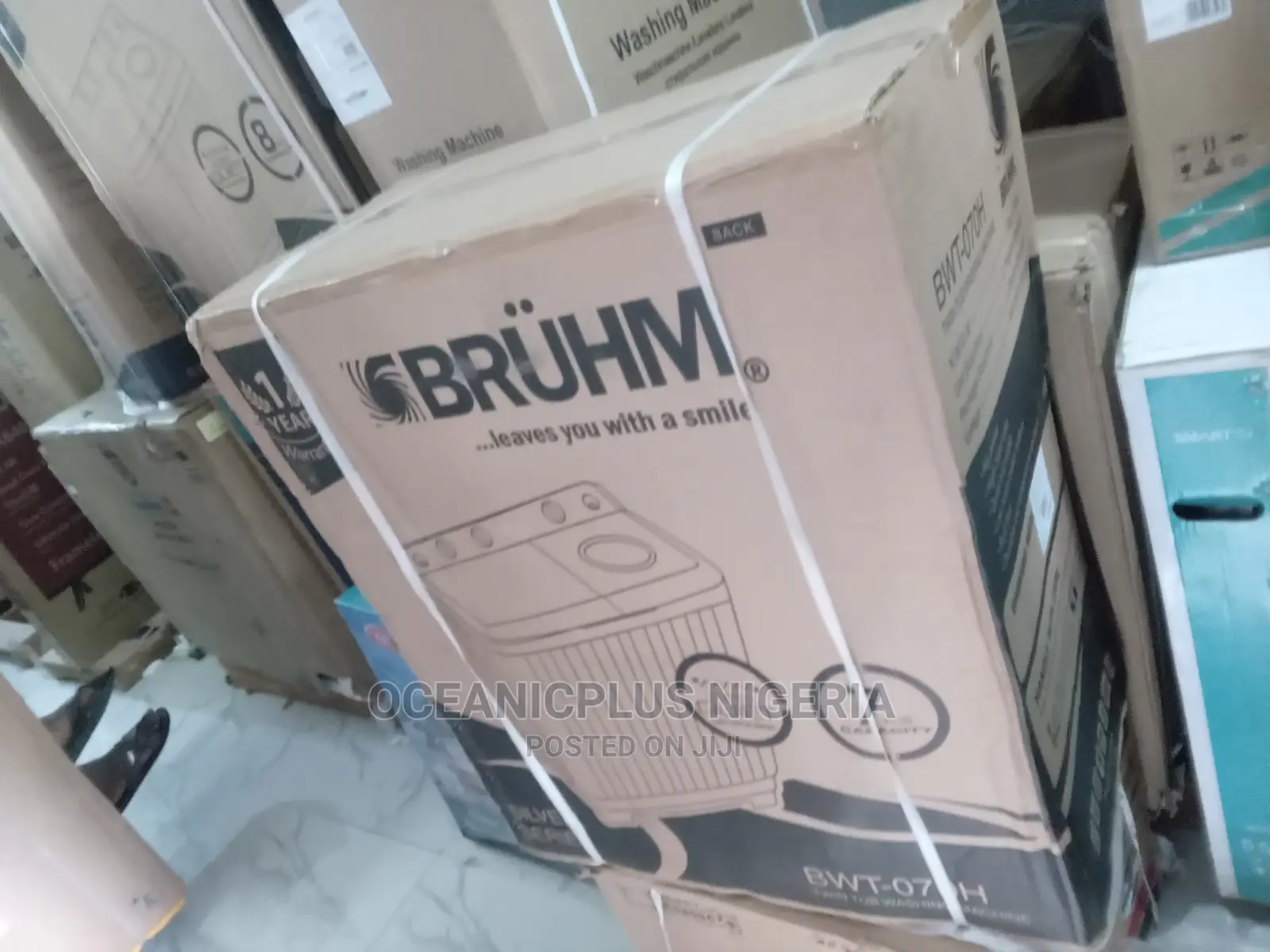 Very Strong Bruhm 7kg Top Loader Twin Tub Washing Machine