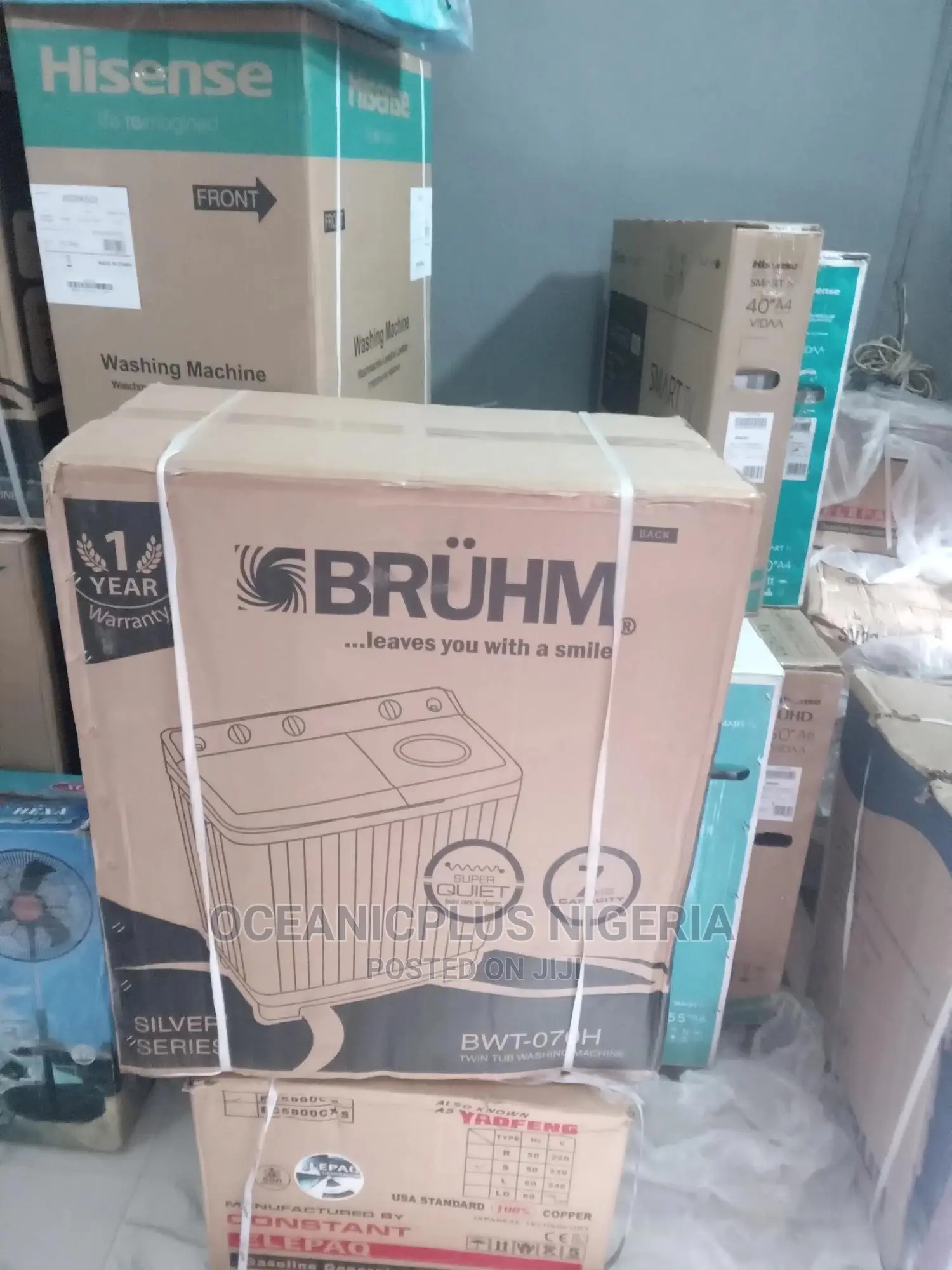 Temper Resistance Bruhm 7kg Top Loader Washing Machine