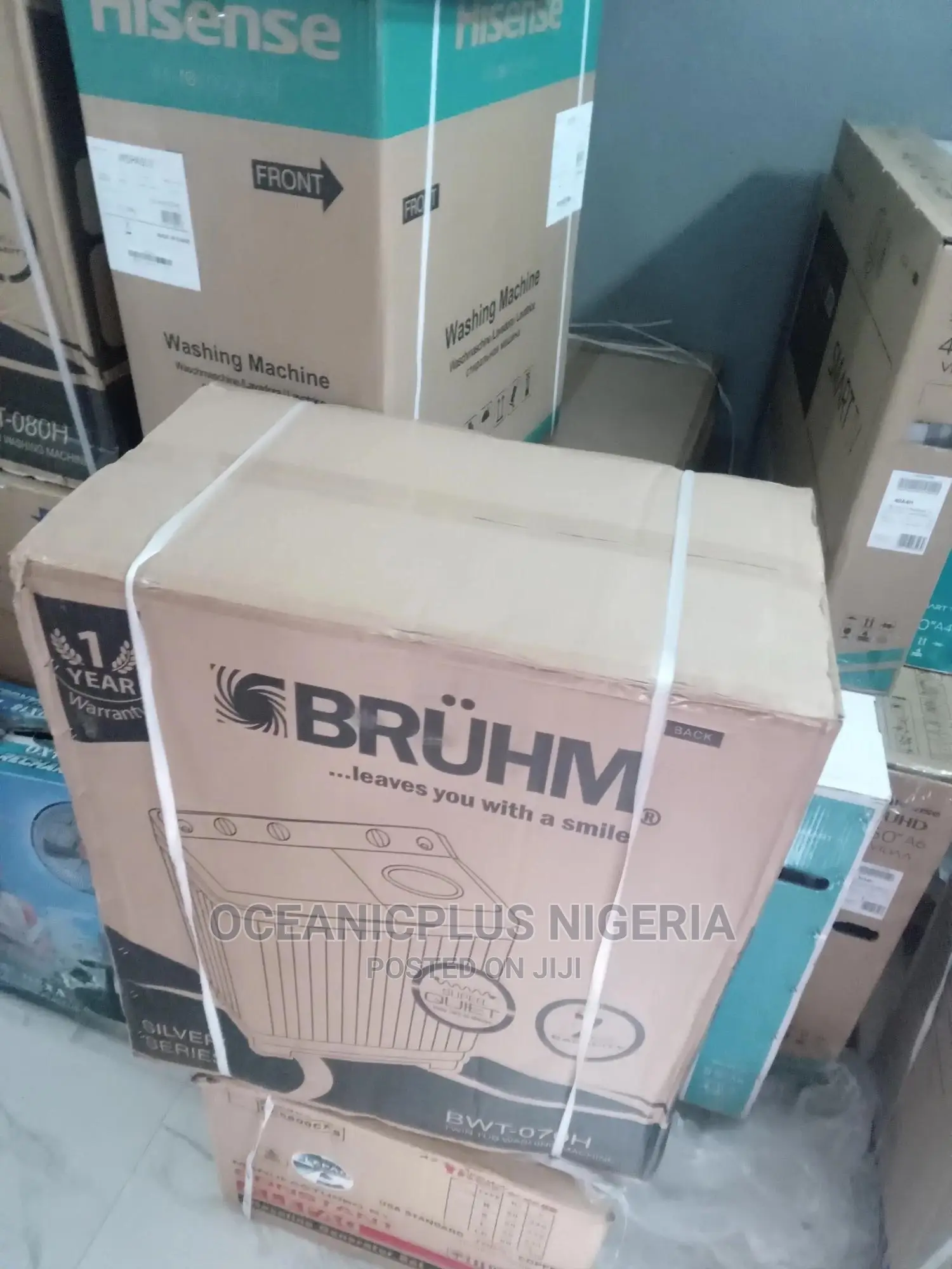 Temper Resistance Bruhm 7kg Top Loader Washing Machine