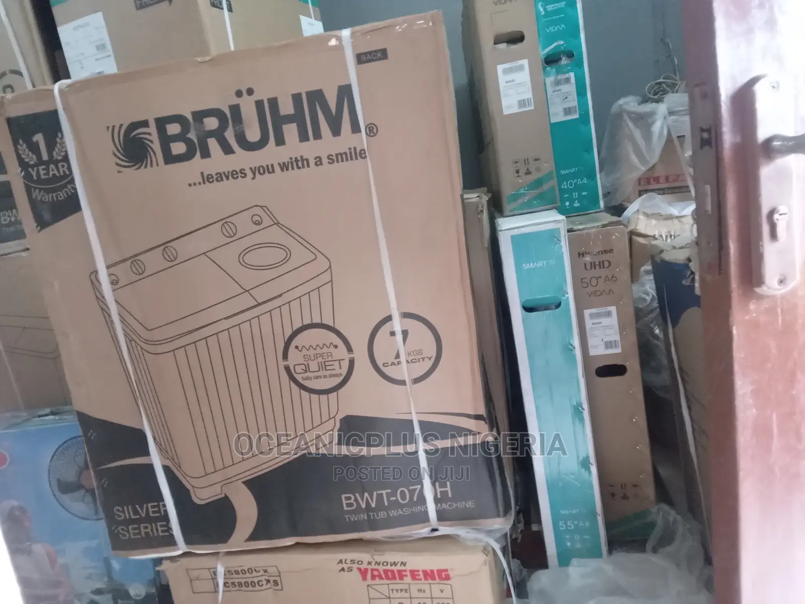 A High Clean Ratio Bruhm 7kg Top Loader Washing Machine