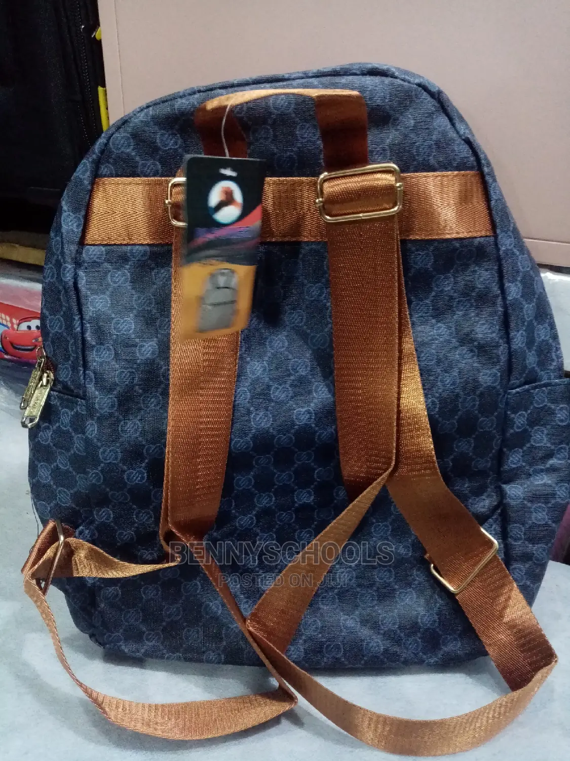 Pl Power Fancy Blue Backpack and School Bag