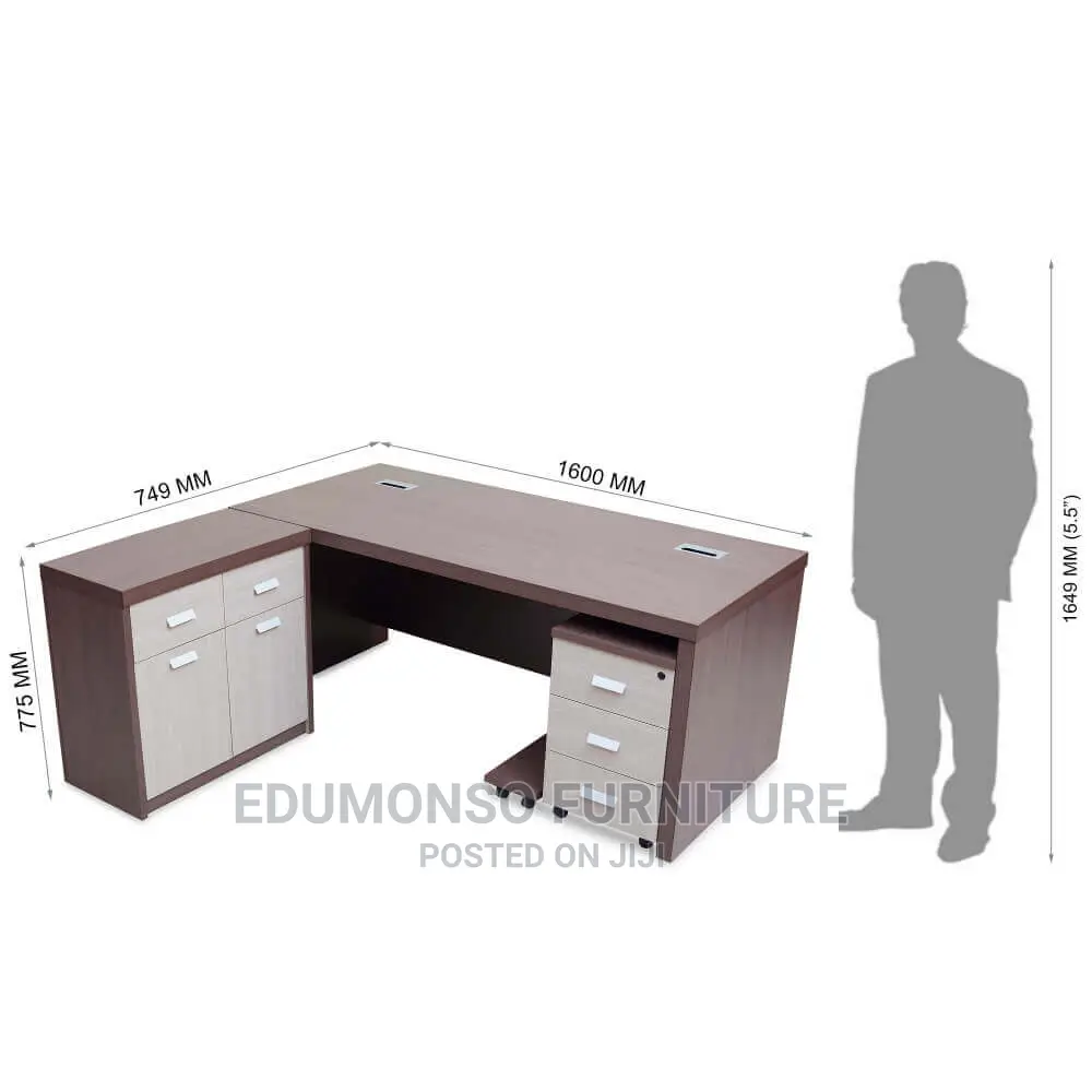 Executive Office Table With Extension (1.6m)