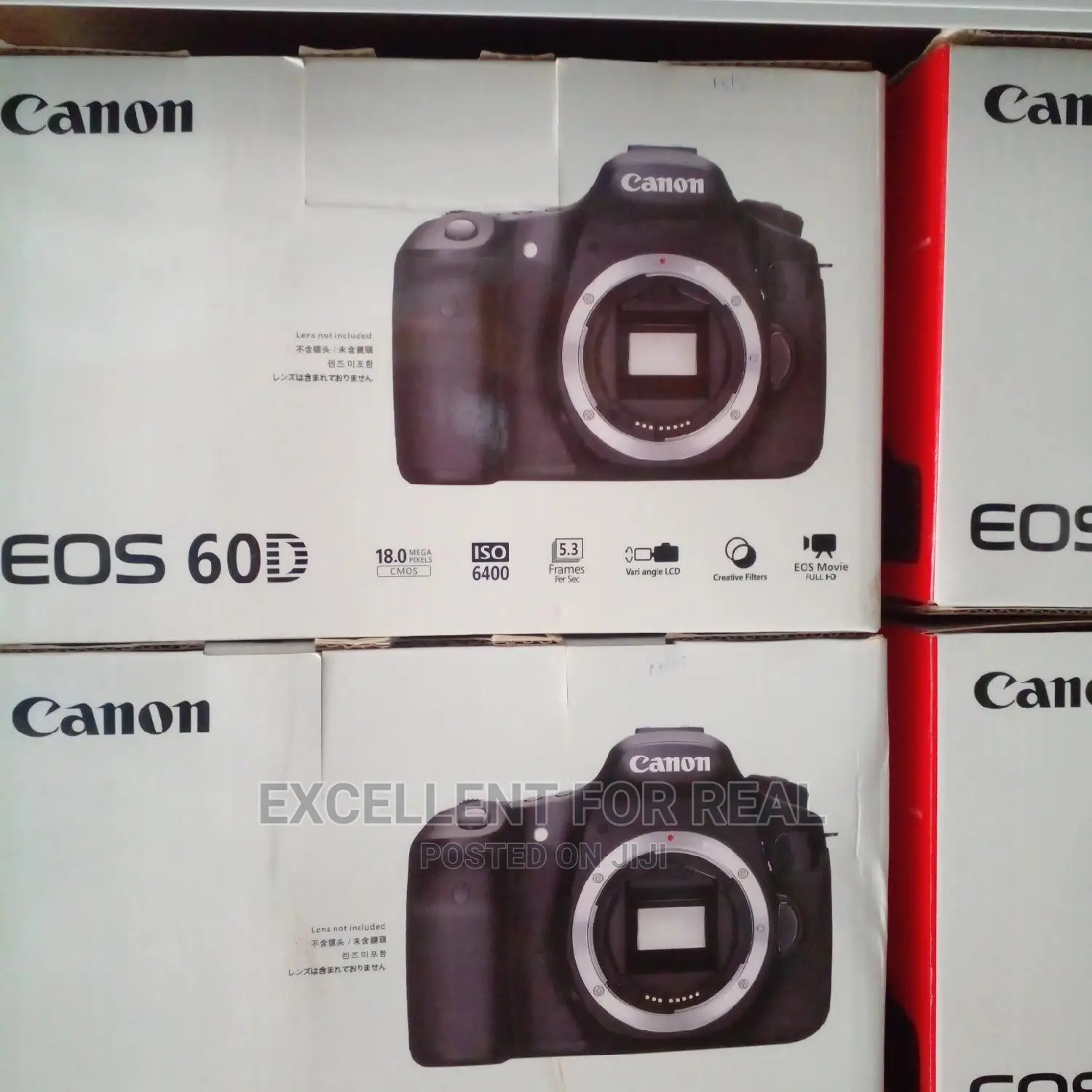 Canon 60D With 18-135mm